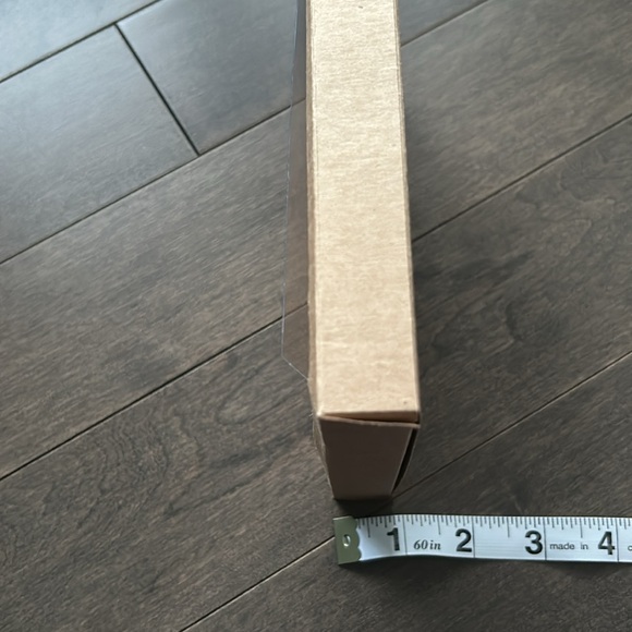 Kraft Paper Boxes With Clear Windows, Greeting Card Paper Storage Box Stationery - Picture 4 of 4